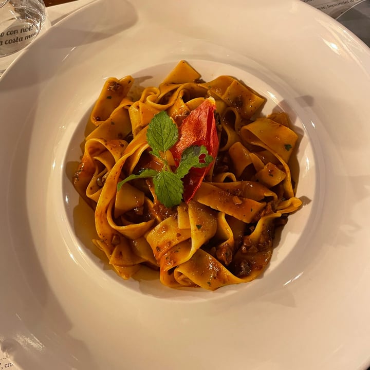 review photo of La Casina Pappardelle di Semola al Ragù del Passatore shared by @terribradipo on 03 Sep 2022 - review
