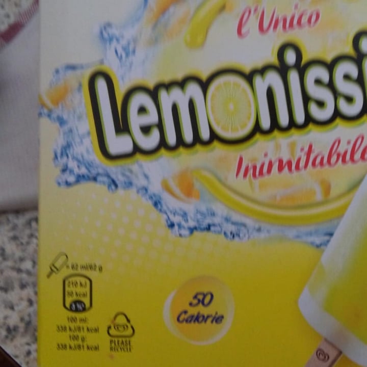 photo of Algida Lemonissimo shared by @coloratantonella on  11 Jul 2021 - review