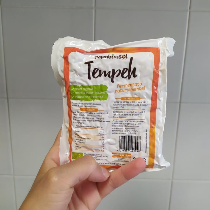 review photo of Cambiasol Tempeh Fermentato shared by @lavalev on 11 Jun 2021 - review