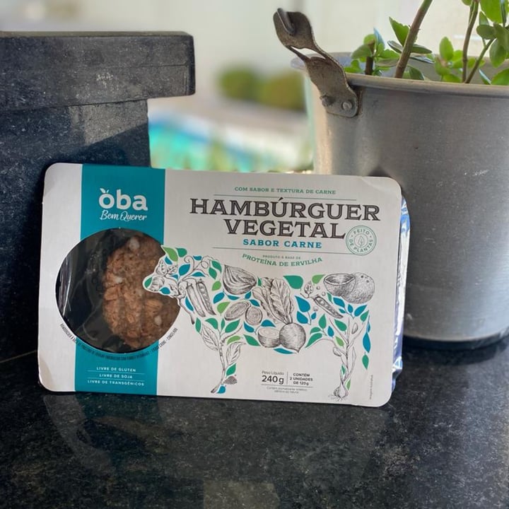 review photo of Oba Hamburger Vegetal Sabor Carne shared by @raicaldato on 21 Aug 2022 - review