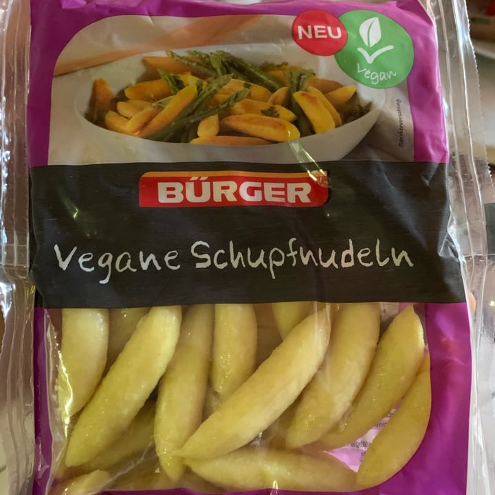 photo of Bürger Vegane Schupfnudeln shared by @bananasss on  08 Jan 2022 - review