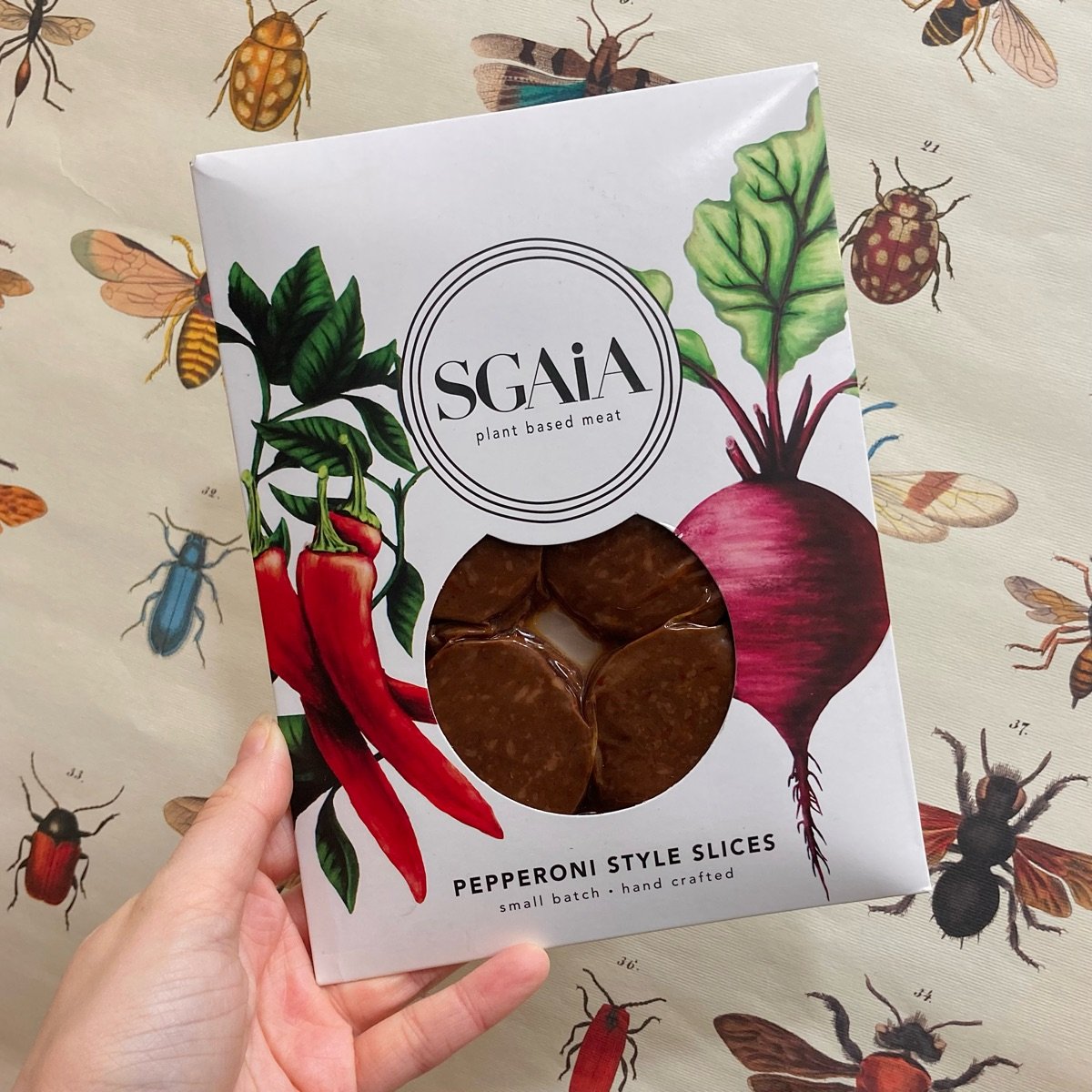 Pepperoni style slices from Sgaia - Vegan Product Reviews & Ratings ...