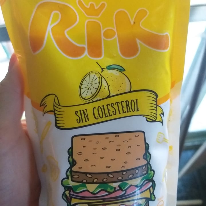 review photo of Ri-k Mayonesa Vegana Sin Colesterol shared by @maybustos on 14 Sep 2020 - review