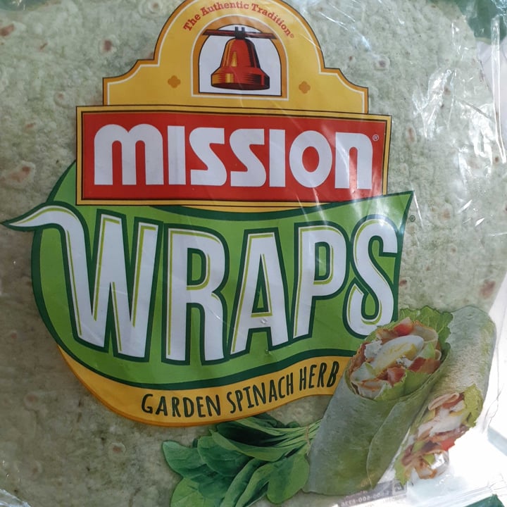 photo of Mission Foods Mission Wraps Garden Spinach Herb shared by @rain7246 on  27 Oct 2020 - review