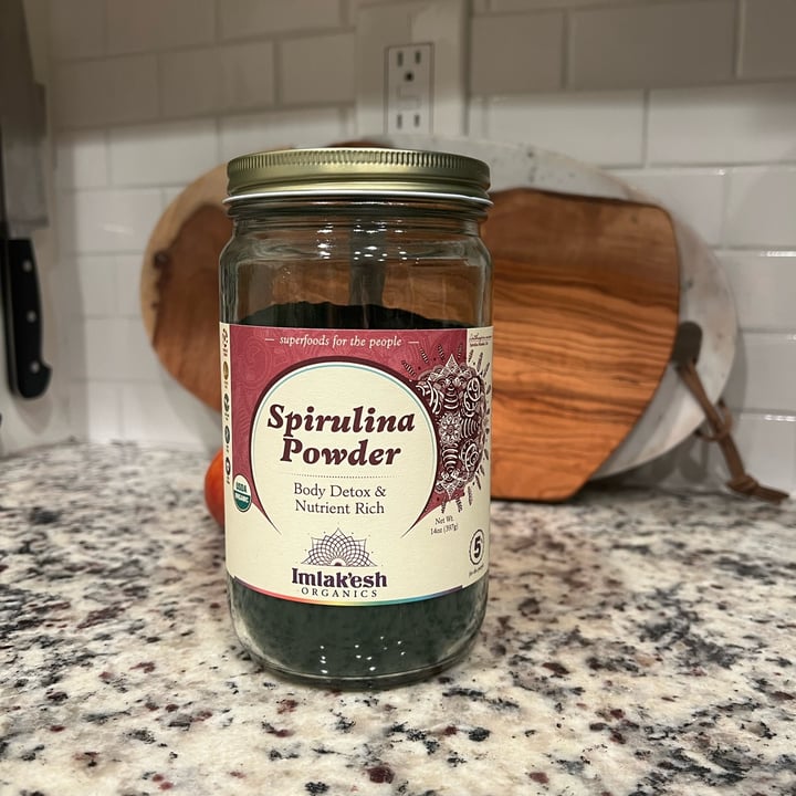 review photo of imlak'esh organics Spirulina powder shared by @nicolerpac on 23 Oct 2022 - review