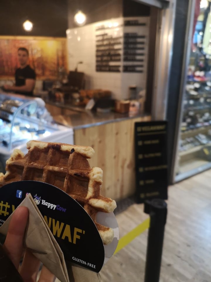 photo of Veganwaf' Belgian waffle shared by @natalya on  11 Jan 2020 - review