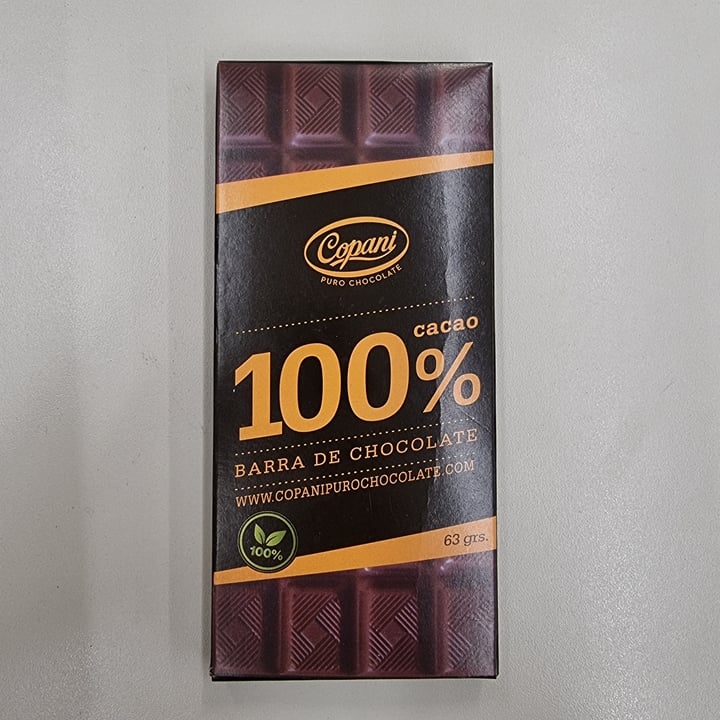 photo of Copani Chocolate 100% cacao shared by @mboronat on  14 Feb 2022 - review