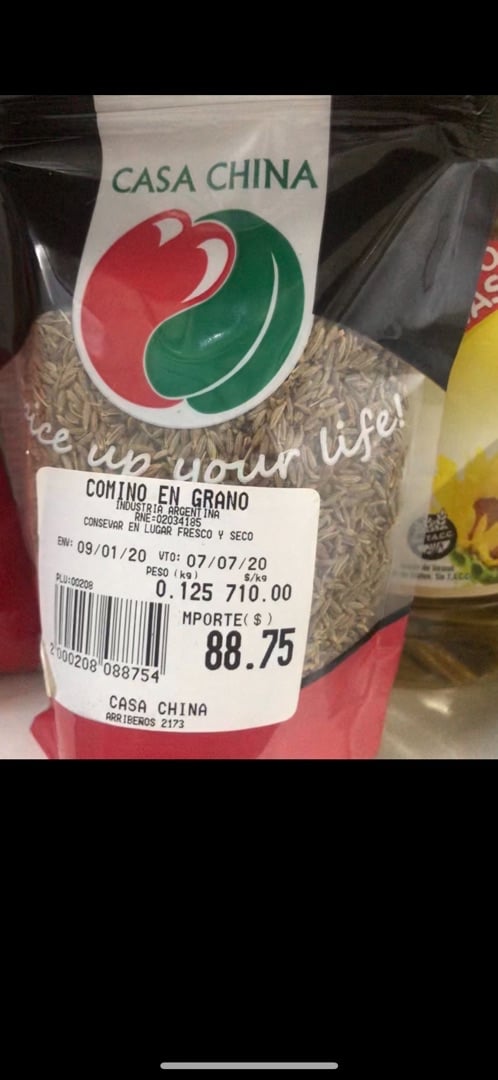review photo of Casa China Comino en Grano shared by @germancampagno on 22 Mar 2020 - review