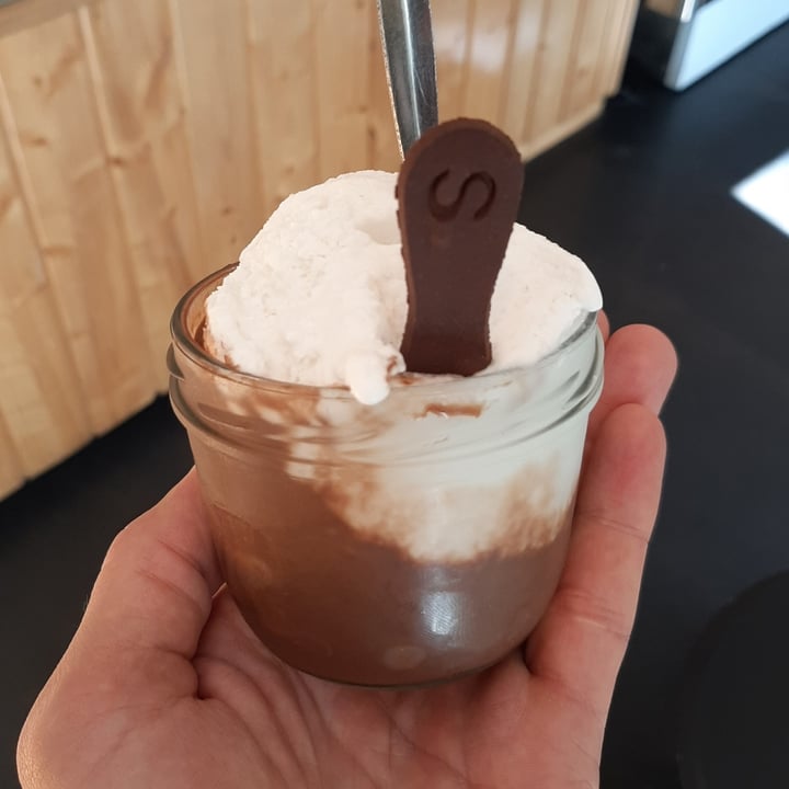 photo of Duo - Sicilian Ice Cream Bitterschokolade & Kokos Icecream shared by @plantsfeelthough on  10 Sep 2020 - review