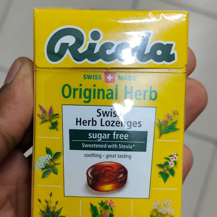 photo of Ricola Caramelle Erbe Balsamiche shared by @nandhitha2004 on  11 Feb 2022 - review