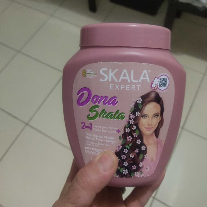 review photo of Skala Dona Skala 2 em 1 creme para pentear e hidratante shared by @bruninha on 26 Apr 2022 - review