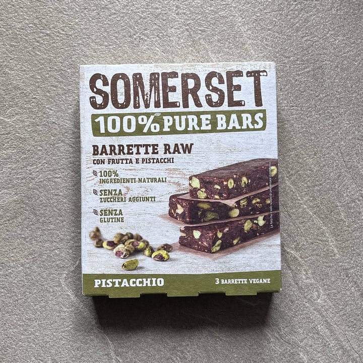 review photo of Somerset Barrette Raw Con Frutta e Pistacchi shared by @barbarascarlett on 24 Apr 2022 - review