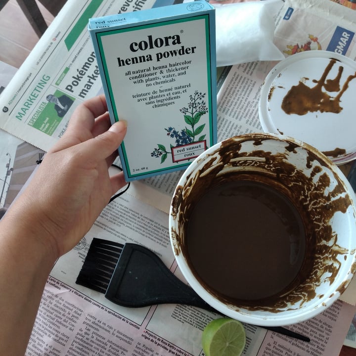 Colora Henna Hair dye Review | abillion