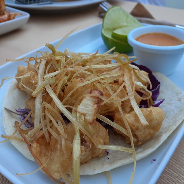 Photo of the dish “Taco de coliflor capeado estilo baja”
