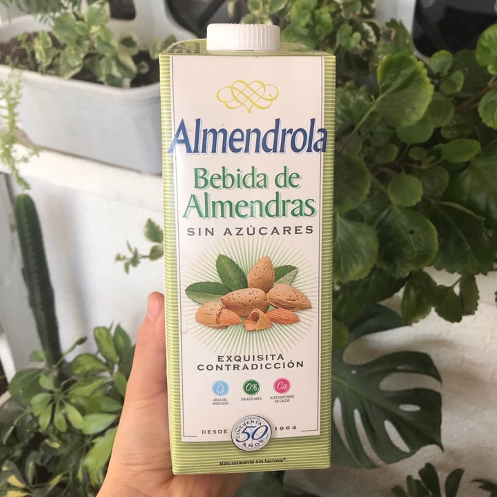 photo of Almendrola Leche De Almendras Sin Azúcar shared by @franiwonka on  03 Mar 2021 - review