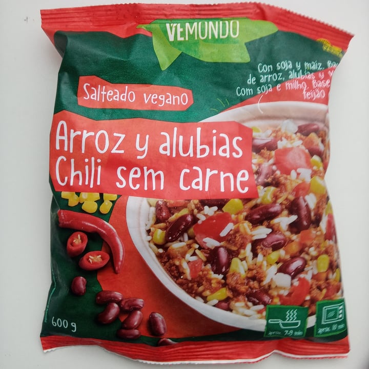 photo of Vemondo chili sin carne con arroz shared by @aruchimenti on  16 Aug 2021 - review
