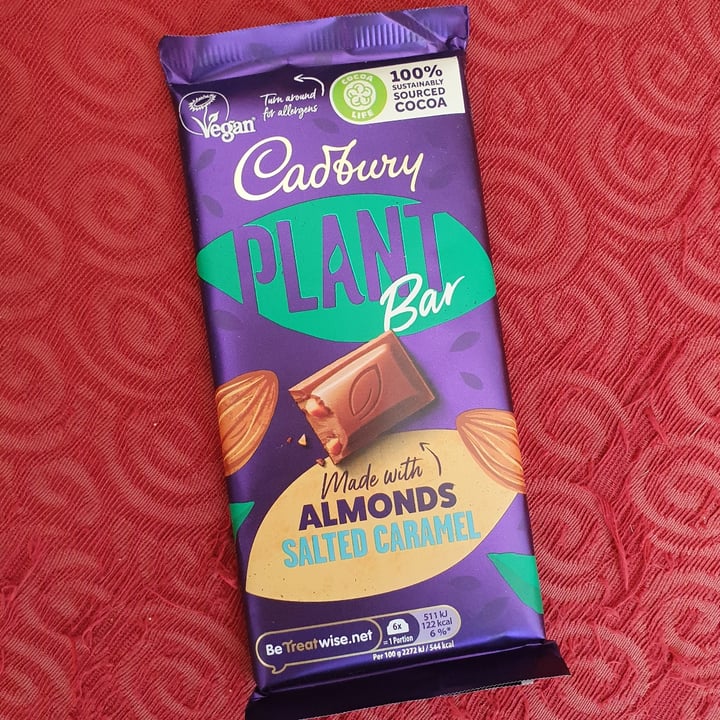 photo of Cadbury Plant Bar Salted Caramel shared by @anistavrou on  05 Jul 2022 - review