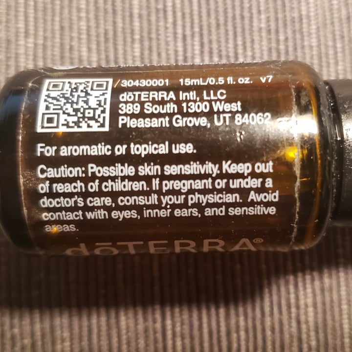 photo of dōTERRA vetiver shared by @doeshmoe1313 on  01 Jun 2022 - review