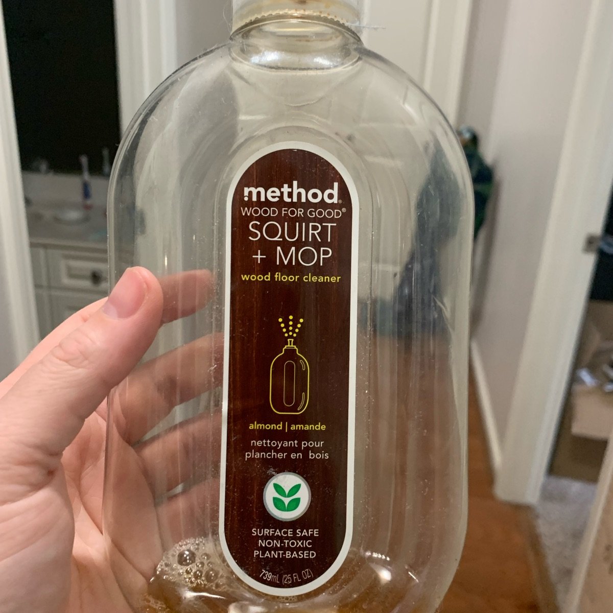 method Squirt and Mop Wood Floor Cleaner Almond Reviews abillion