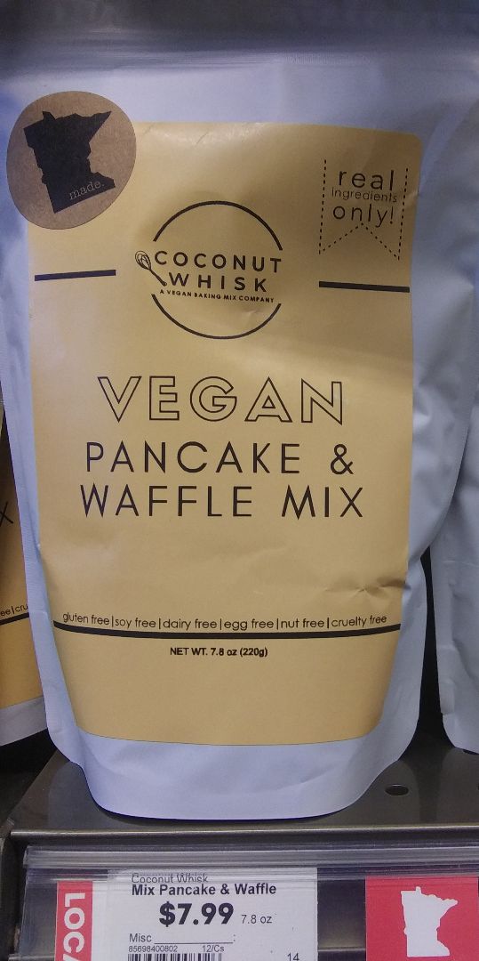 photo of Coconut Whisk Vegan pancake and waffle mix shared by @annesemenak on  30 Jun 2019 - review