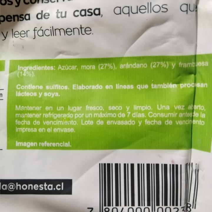 review photo of Honesta Mermelada Berries shared by @nattshippie on 27 Oct 2022 - review