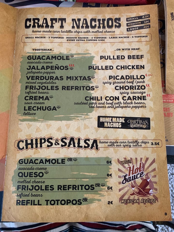 photo of Tijuana Make your own Nachos shared by @jowser on  01 Aug 2019 - review