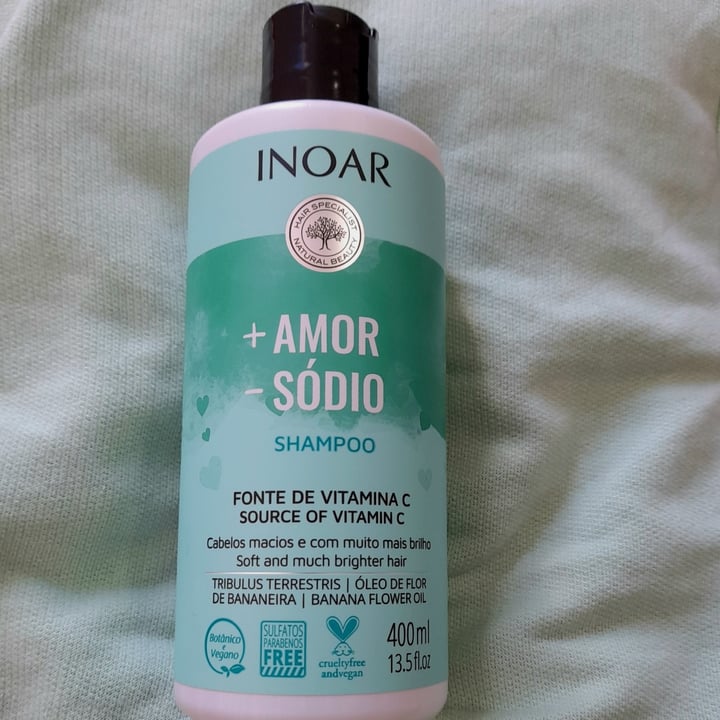 photo of Inoar + Amor - Sódio Shampoo shared by @anyveggie on  24 Nov 2022 - review