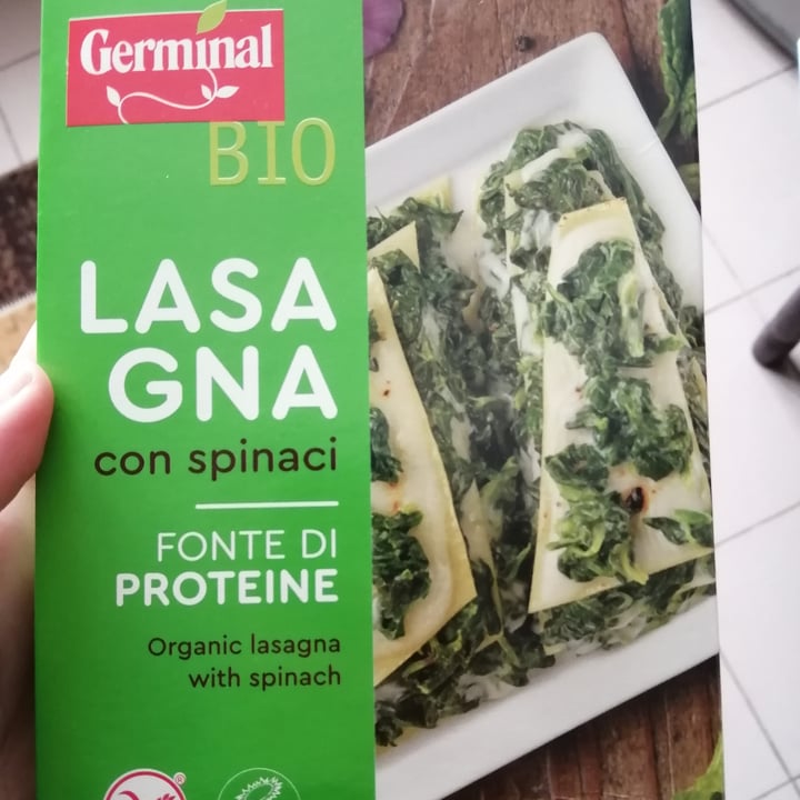 photo of Germinal Bio Lasagna Con Spinaci shared by @eliveg on  13 May 2022 - review