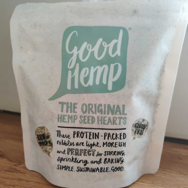 photo of Good Hemp Hemp seed hearts shared by @threefoldvegan on  13 Apr 2020 - review