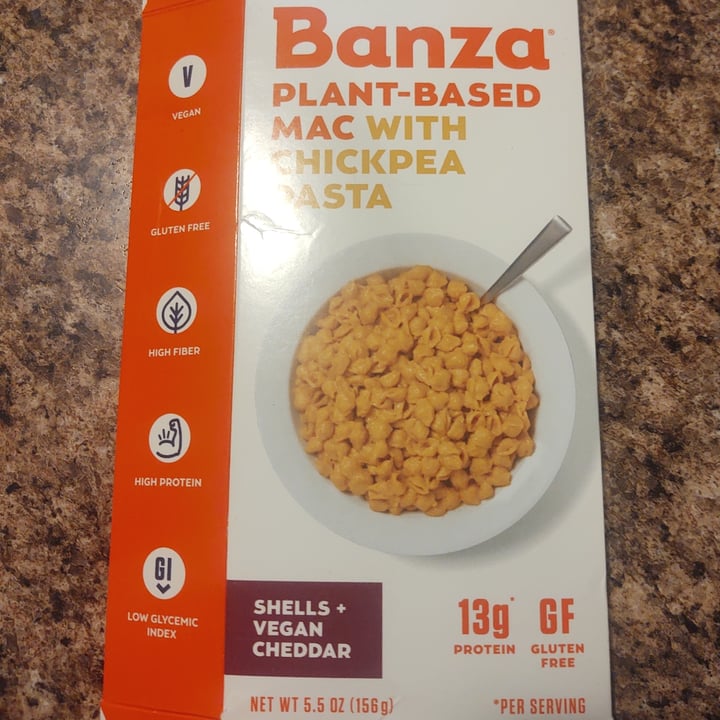 photo of Banza Plant-based Mac With Chickpea Pasta shared by @kconover on  30 Aug 2021 - review
