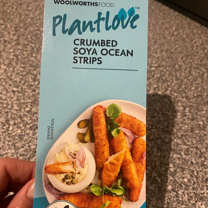 photo of Woolworths crumbed ocean strips shared by @jackyvw on  01 Dec 2022 - review