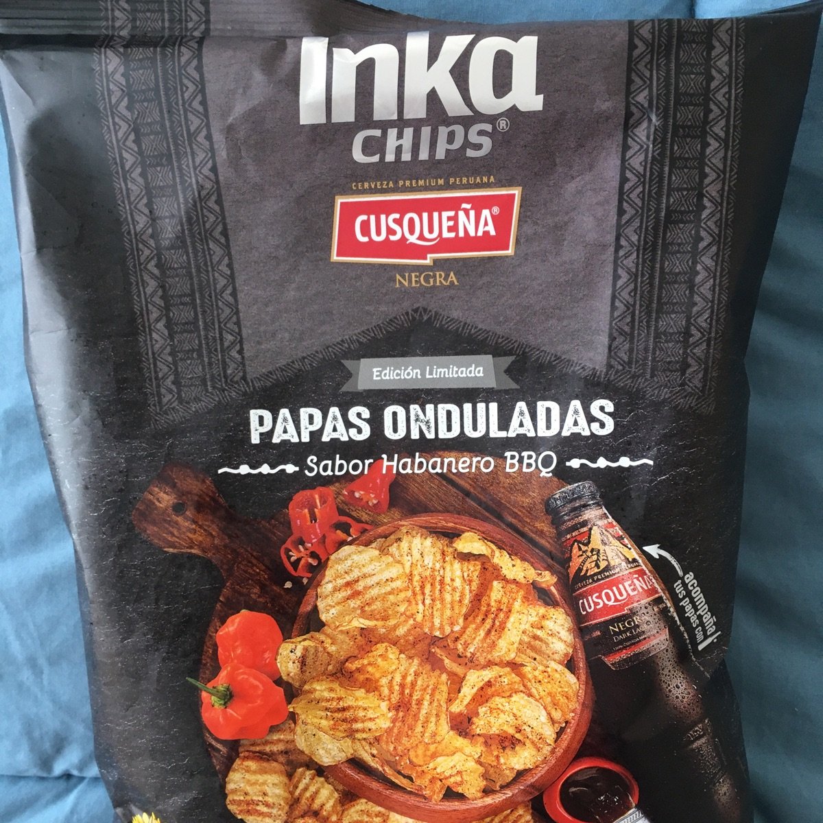 Inka Chips Papas onduladas Habanero BBQ Reviews abillion