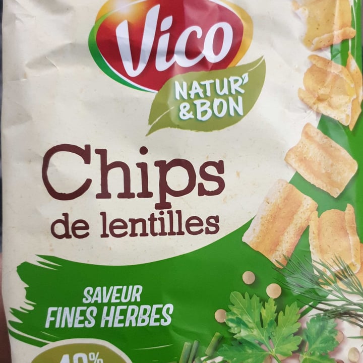 photo of Vico Chips de Lentilles shared by @wildbird on  23 Jan 2023 - review