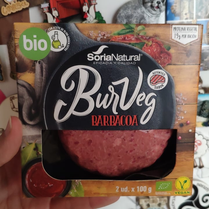 review photo of Soria Natural Hamburguesa barbacoa shared by @nanoruru on 13 Jul 2022 - review