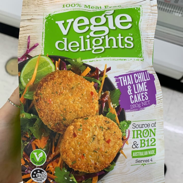 review photo of Vegie Delights Thai Chilli and Lime Cakes shared by @hani-frangipani on 19 Oct 2021 - review