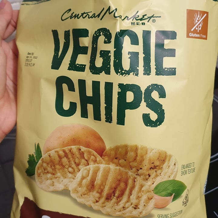 photo of H-E-B Veggie Chips Garden Herb shared by @monikichi on  21 Oct 2021 - review