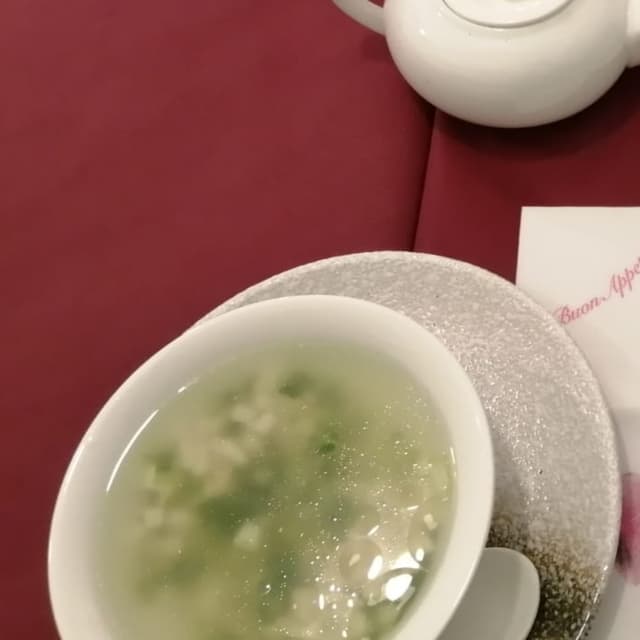 Photo of the dish “zuppa di tofu e verdure”