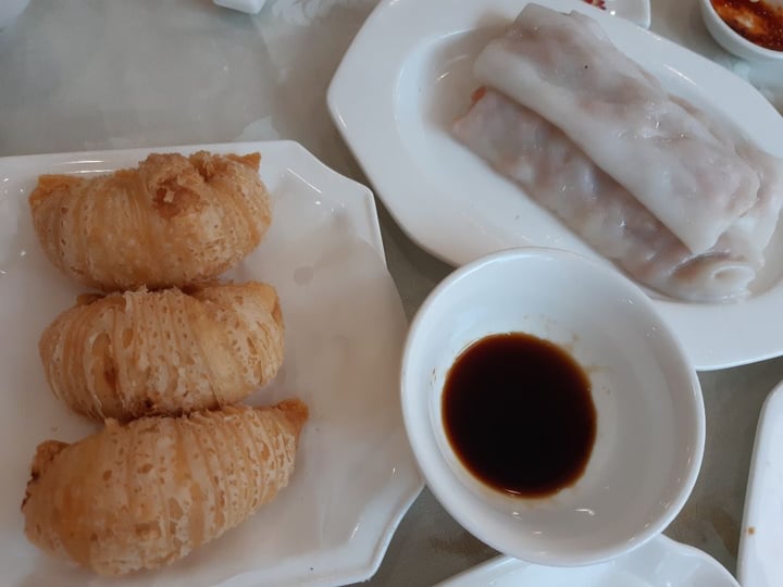 photo of Three Virtues Vegetarian Restaurant Cheong Fun (rice rolls) shared by @dee6 on  12 Jul 2019 - review