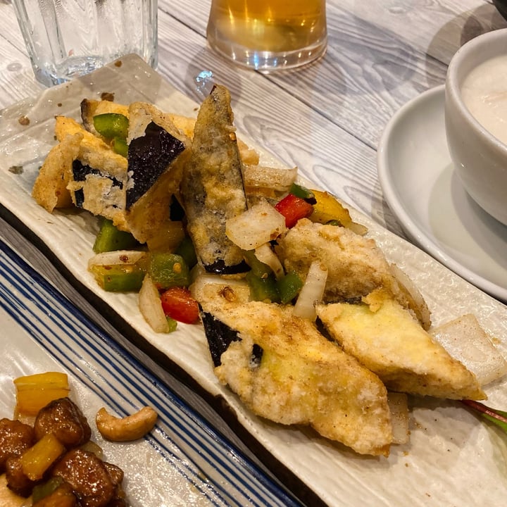 photo of Puti Vegan Cafe Salt and Pepper Aubergine shared by @katelouisepowell on  04 Oct 2021 - review