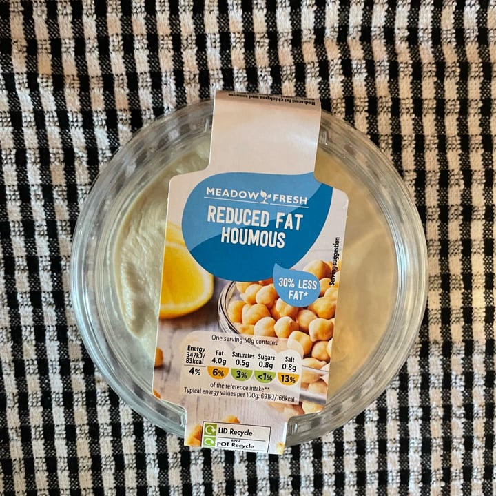 photo of Meadow Fresh Reduced Fat Houmous shared by @nev on  28 Nov 2022 - review
