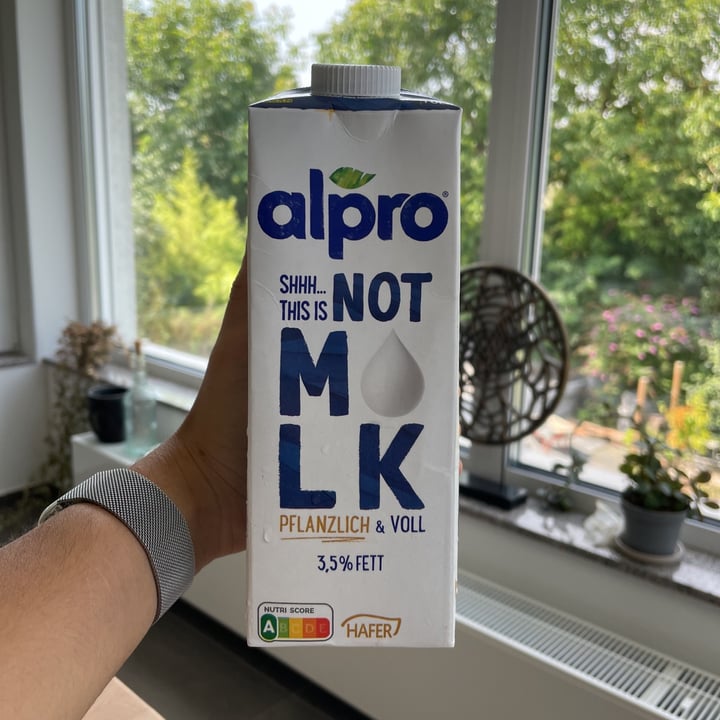 photo of Alpro This is not milk 3,5% Fett shared by @mervsb on  13 Aug 2021 - review