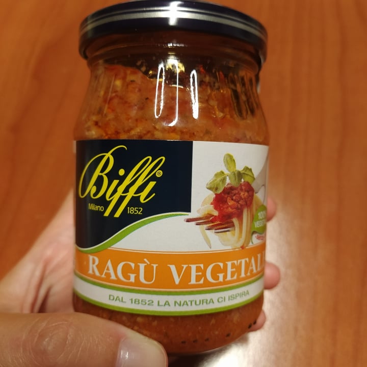 photo of Biffi Ragù Vegetale (in barattolo di plastica)  shared by @lidiaaguilar on  03 Sep 2021 - review