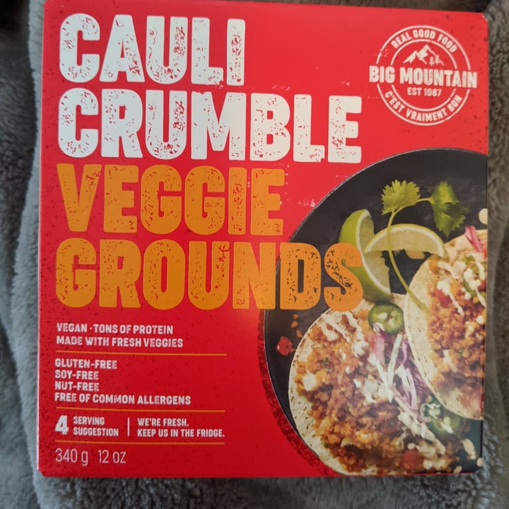 photo of Big Mountain Foods Cauli Crumble Veggie Grounds shared by @munchieswithlove on  03 Feb 2021 - review