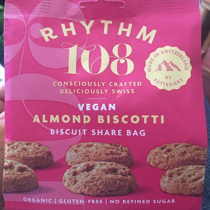 review photo of Rhythm 108 Almond biscotti and coconut oats vegan and gluten free cookies shared by @mangoshake on 09 Jul 2021 - review