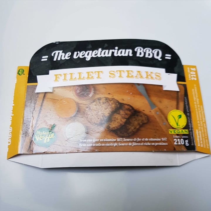 photo of The vegetarian bbq Fillet steaks shared by @lonevegan on  21 Jul 2020 - review