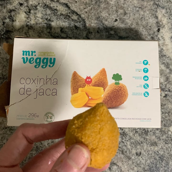 photo of mr. veggy Coxinha de jaca shared by @vimauro on  25 Oct 2022 - review