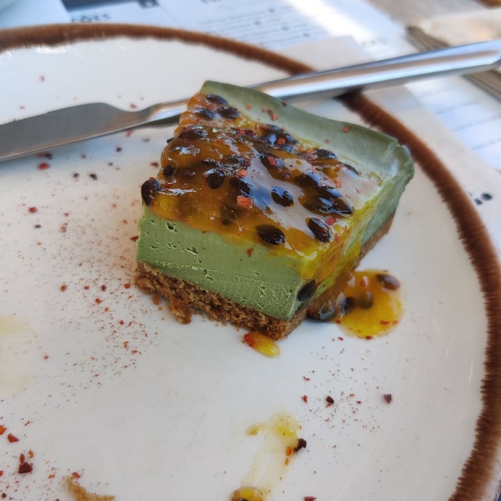photo of Honest Greens Parque das Nações Matcha cheesecake shared by @inesvi on  04 Sep 2021 - review