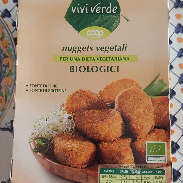 photo of Coop Nuggets vegetali Biologici shared by @veggyisa on  26 May 2022 - review