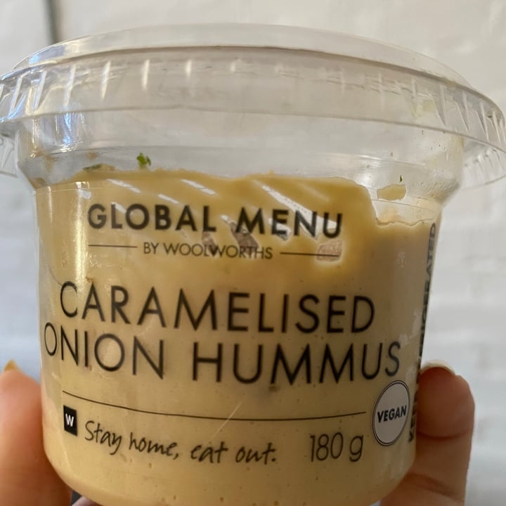 photo of Woolworths Food Caramelised Onion Hummus shared by @ziena3 on  21 Sep 2020 - review