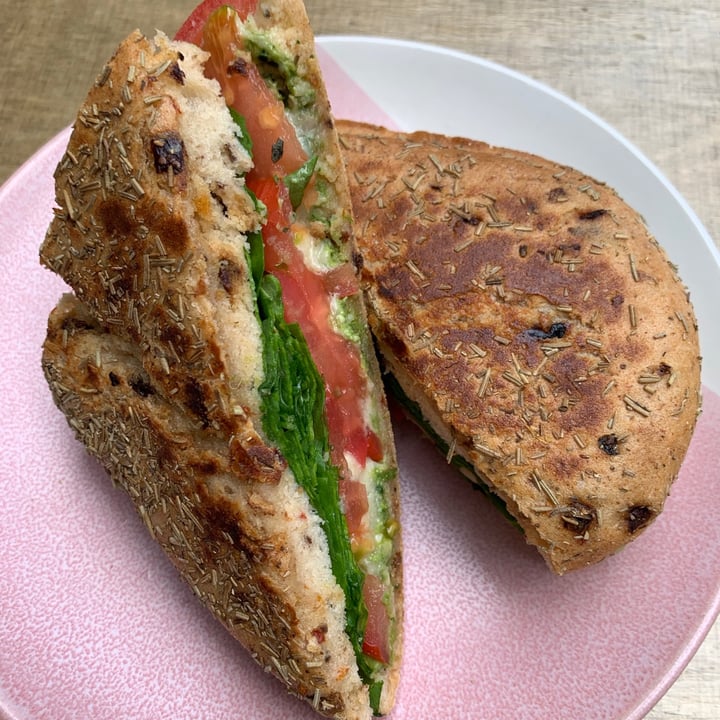 photo of Nútie Wholefoods and Hole Foods Pesto Toastie shared by @veganfoodinsydney on  06 Jan 2021 - review